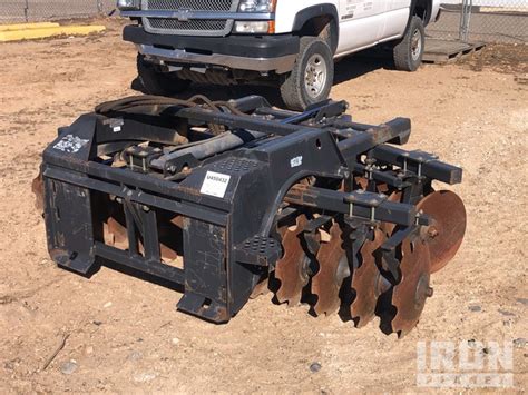 wolf disc skid steer|hydraulic skid steer disc harrow.